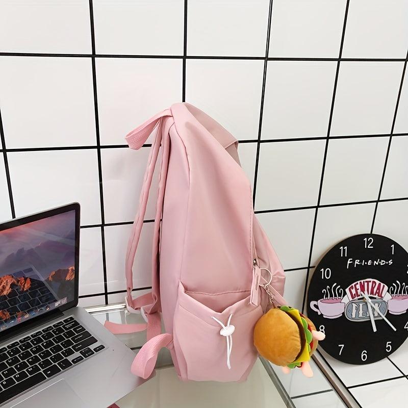 Nylon Travel Rucksack School Bag Students Back To School Supplies