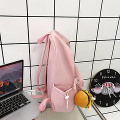 Nylon Travel Rucksack School Bag Students Back To School Supplies