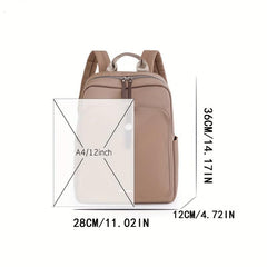 Nylon Laptop Backpack Student School Bag Daypack Work School