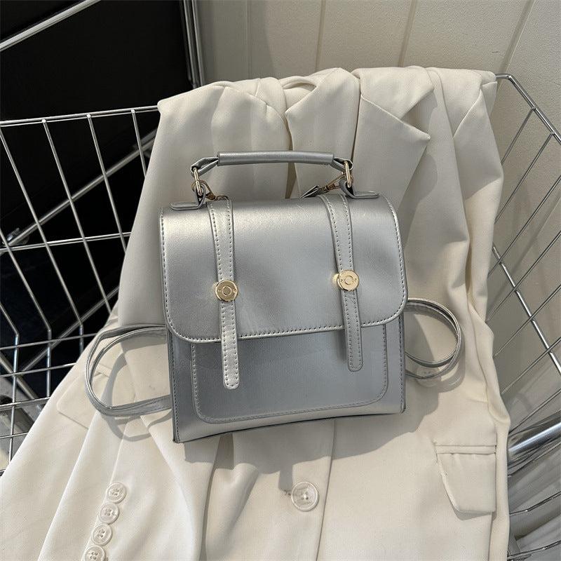 Mini Flap Backpack Stylish Preppy School Bag Women's Travel & School Bag