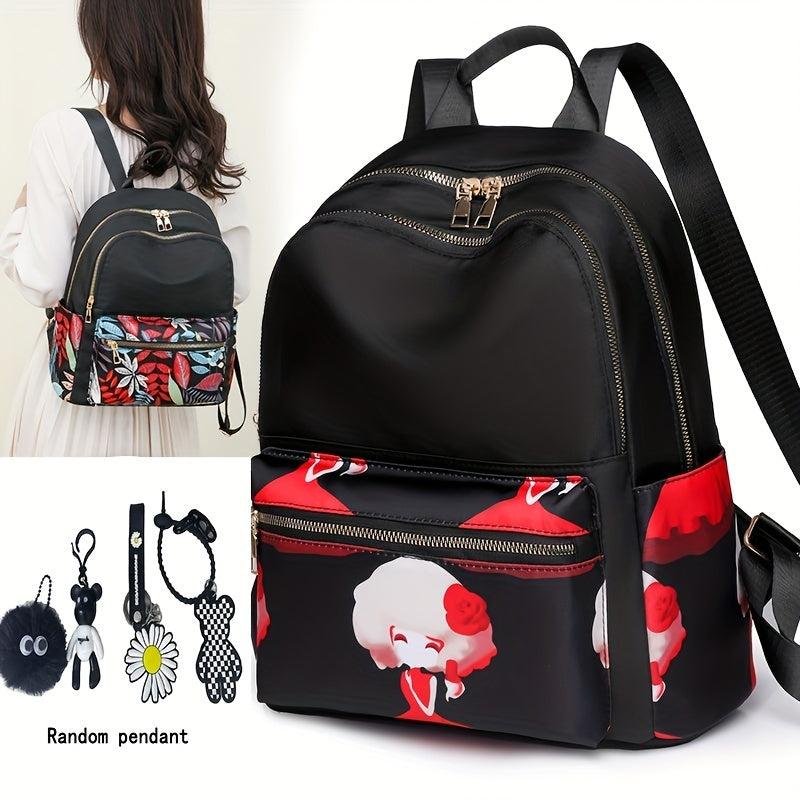 Waterproof Lightweight School Bag Women's Daily Travel Backpack & Purse