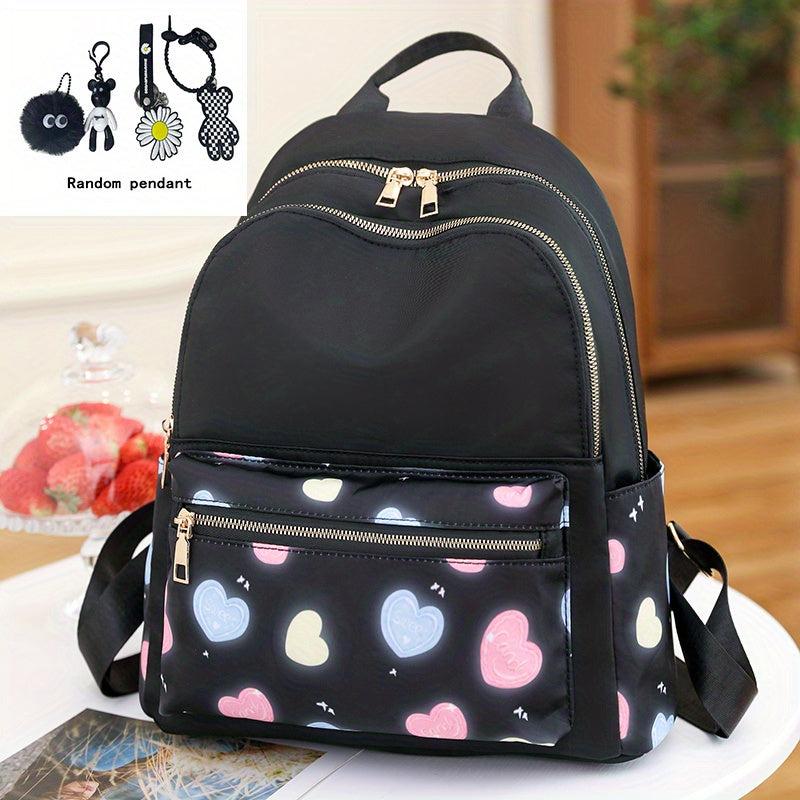 Waterproof Lightweight School Bag Women's Daily Travel Backpack & Purse