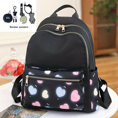 Waterproof Lightweight School Bag Women's Daily Travel Backpack & Purse