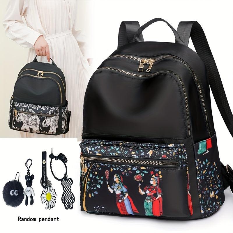 Waterproof Lightweight School Bag Women's Daily Travel Backpack & Purse