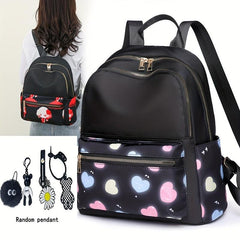 Waterproof Lightweight School Bag Women's Daily Travel Backpack & Purse