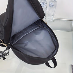 Vintage Large Capacity Backpack Nylon Durable Lightweight Shoulder Bag