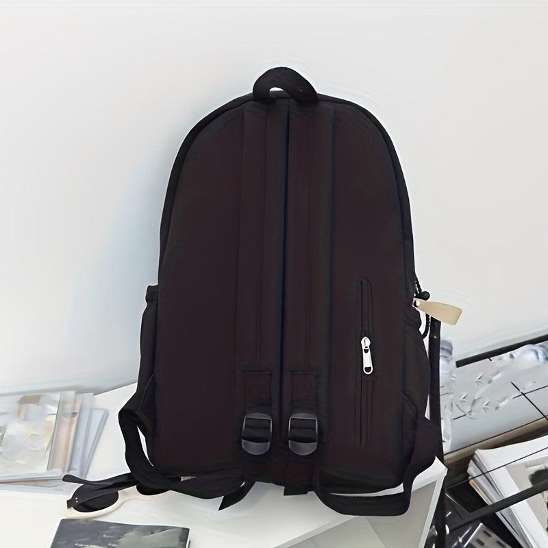 Vintage Large Capacity Backpack Nylon Durable Lightweight Shoulder Bag