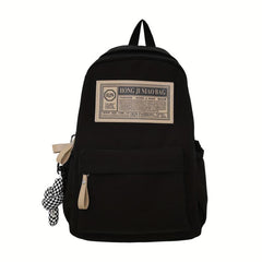 Vintage Large Capacity Backpack Nylon Durable Lightweight Shoulder Bag