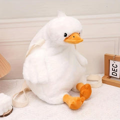 Duck Backpack Lightweight Plush Rrucksack Stylish Storage Bag