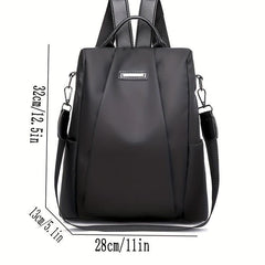 Convertible Nylon Backpack Purse Classic Women's Daypack Bag