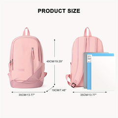 Colorblock Preppy Backpack Large Capacity Storage Daypack Travel