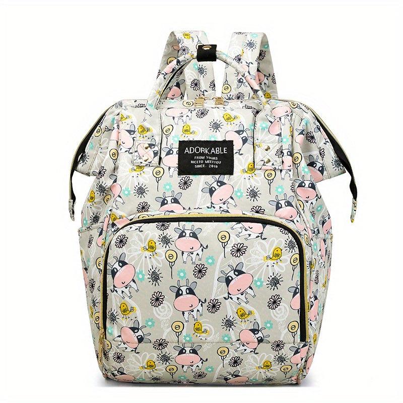 All Over Storage Backpack Diaper Bag Portable Rucksack
