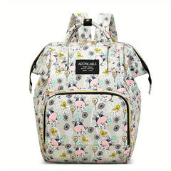 All Over Storage Backpack Diaper Bag Portable Rucksack