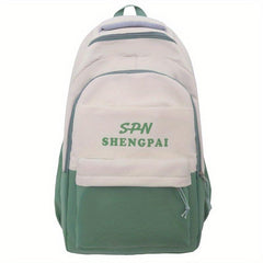 Large Capacity Preppy Backpack College Back To School Daypack Laptop Bag & Trave