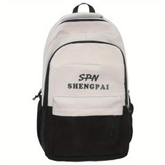 Large Capacity Preppy Backpack College Back To School Daypack Laptop Bag & Trave