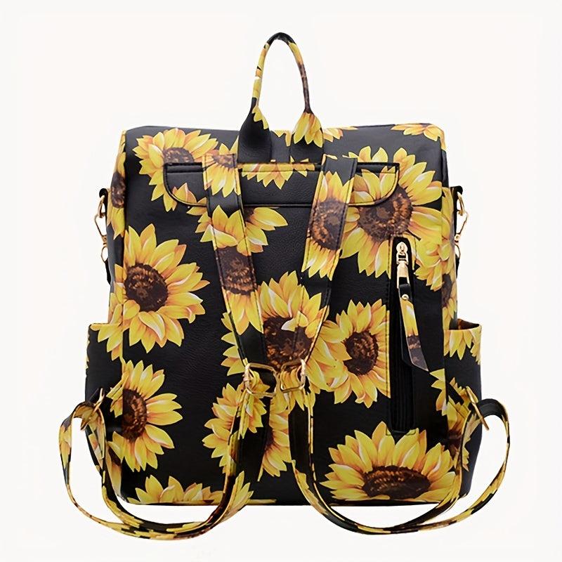 Minimalist Zipper Backpack Travel Rucksack Women's Bag