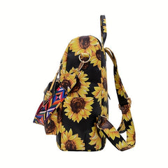 Minimalist Zipper Backpack Travel Rucksack Women's Bag