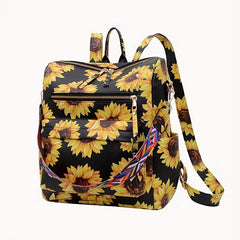 Minimalist Zipper Backpack Travel Rucksack Women's Bag