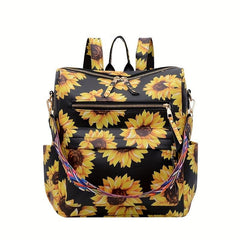Minimalist Zipper Backpack Travel Rucksack Women's Bag