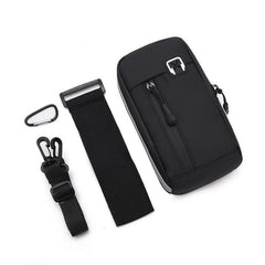 Multifunctional Arm Bag with Two Pockets - Sporty Arm Purse for Running