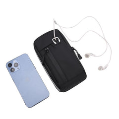 Multifunctional Arm Bag with Two Pockets - Sporty Arm Purse for Running