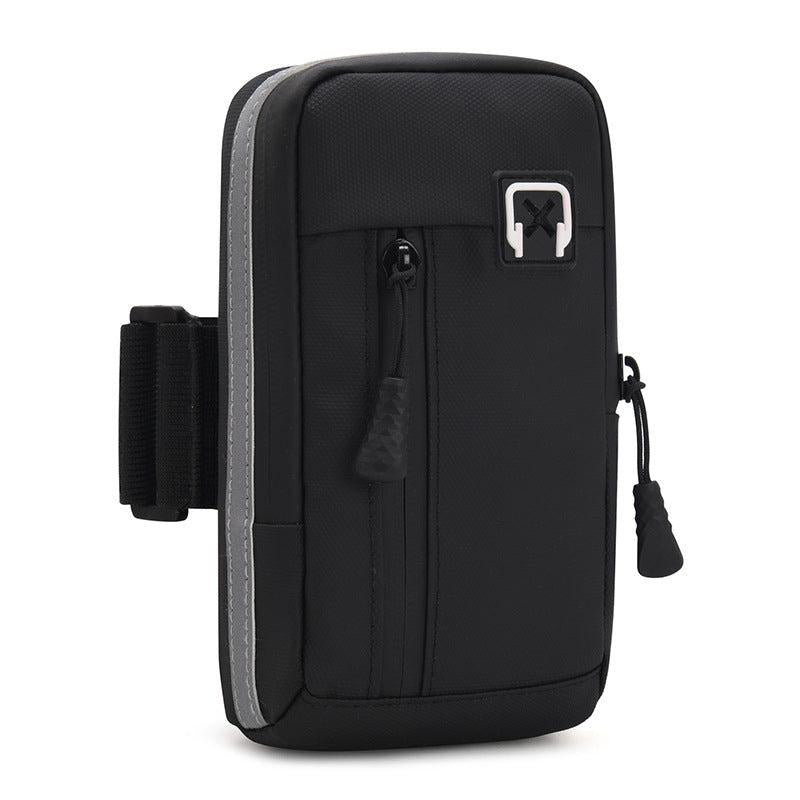 Multifunctional Arm Bag with Two Pockets - Sporty Arm Purse for Running