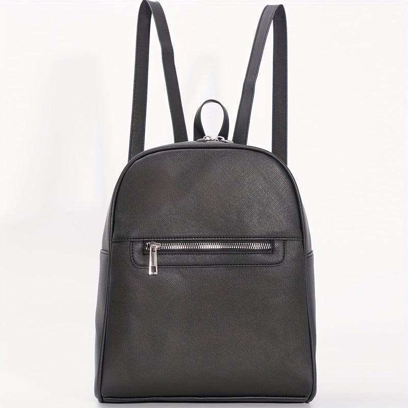 Preppy Style Small Solid Backpack Schoolbag Travel Rucksack