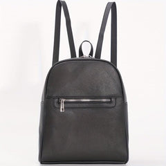 Preppy Style Small Solid Backpack Schoolbag Travel Rucksack