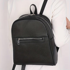 Preppy Style Small Solid Backpack Schoolbag Travel Rucksack
