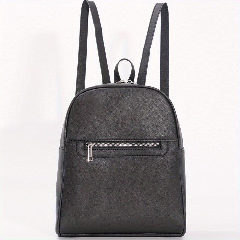 Preppy Style Small Solid Backpack Schoolbag Travel Rucksack