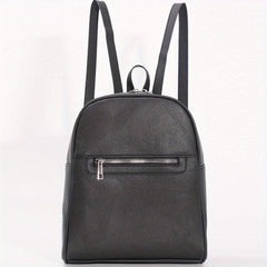Preppy Style Small Solid Backpack Schoolbag Travel Rucksack