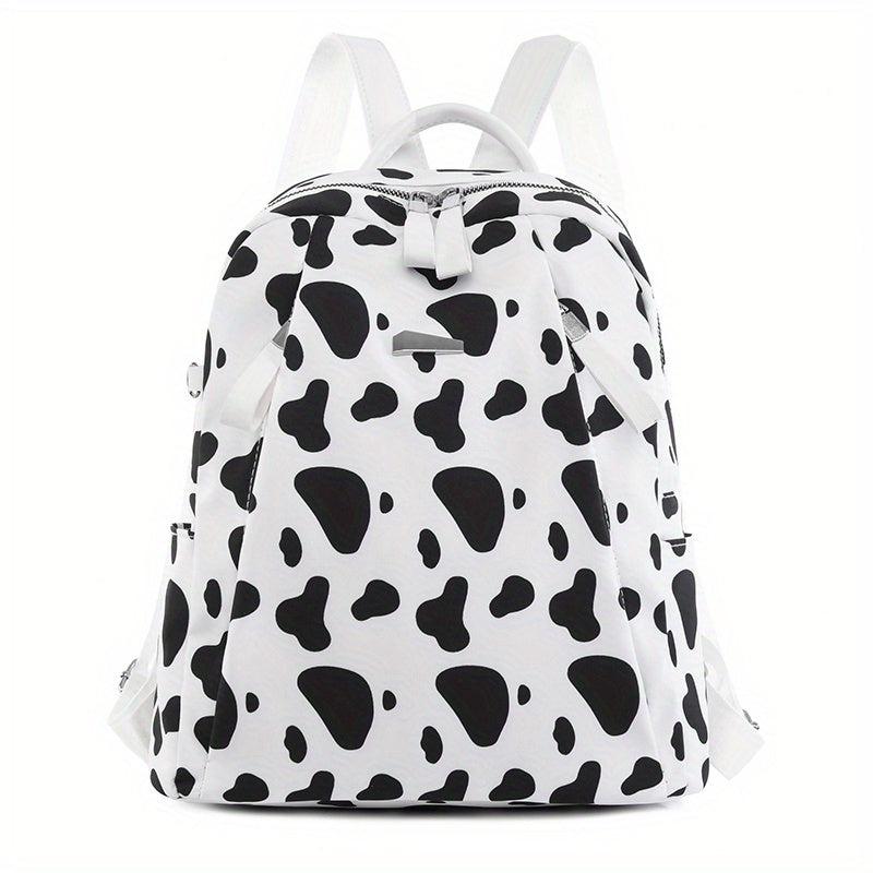 Butterfly Print Backpack Nylon Rucksack School Bookbag