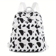 Butterfly Print Backpack Nylon Rucksack School Bookbag