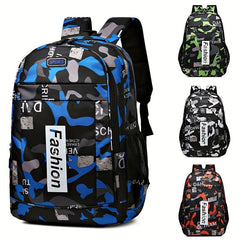 Large Capacity Backpack Preppy Back To School Daypack Sports Fitness Travel