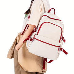 Large Capacity Classic Travel Backpack Preppy Rucksack & School Bag