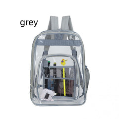 Transparent Zipper Backpack for Travel