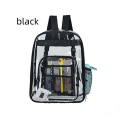 Transparent Zipper Backpack for Travel