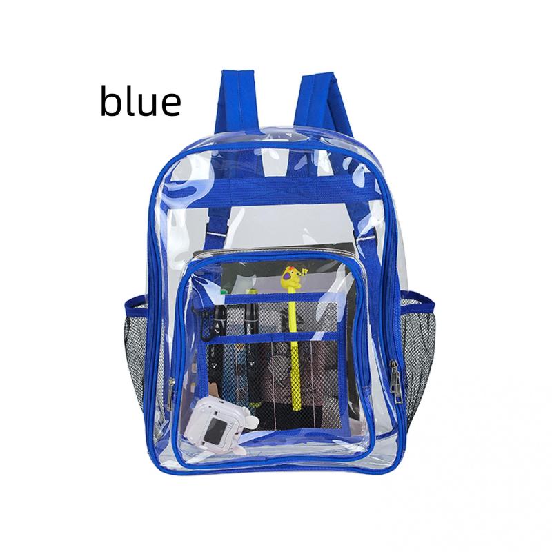 Transparent Zipper Backpack for Travel
