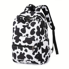 Large Capacity Nylon Backpack Durable Lightweight Travel Commuter Bag