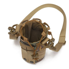 Tactical Molle Water Bottle Bag Holder with Shoulder Strap