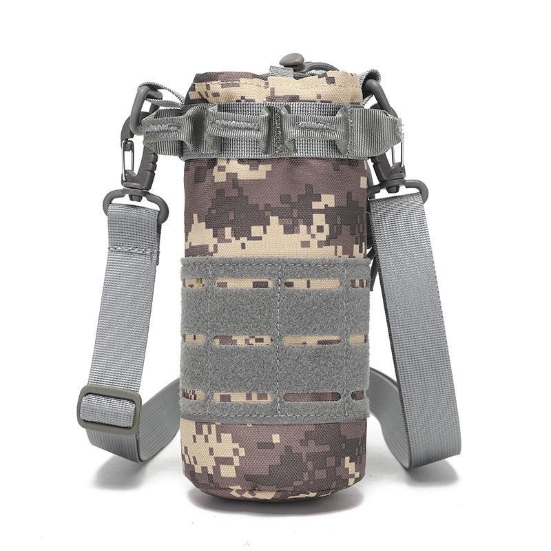 Tactical Molle Water Bottle Bag Holder with Shoulder Strap