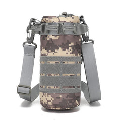 Tactical Molle Water Bottle Bag Holder with Shoulder Strap