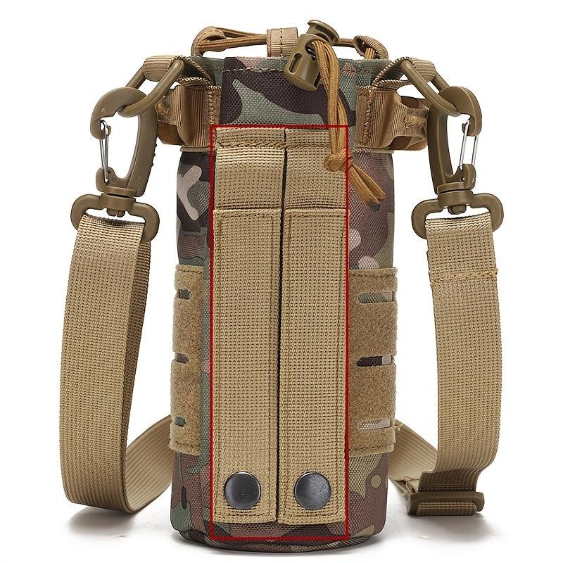 Tactical Molle Water Bottle Bag Holder with Shoulder Strap
