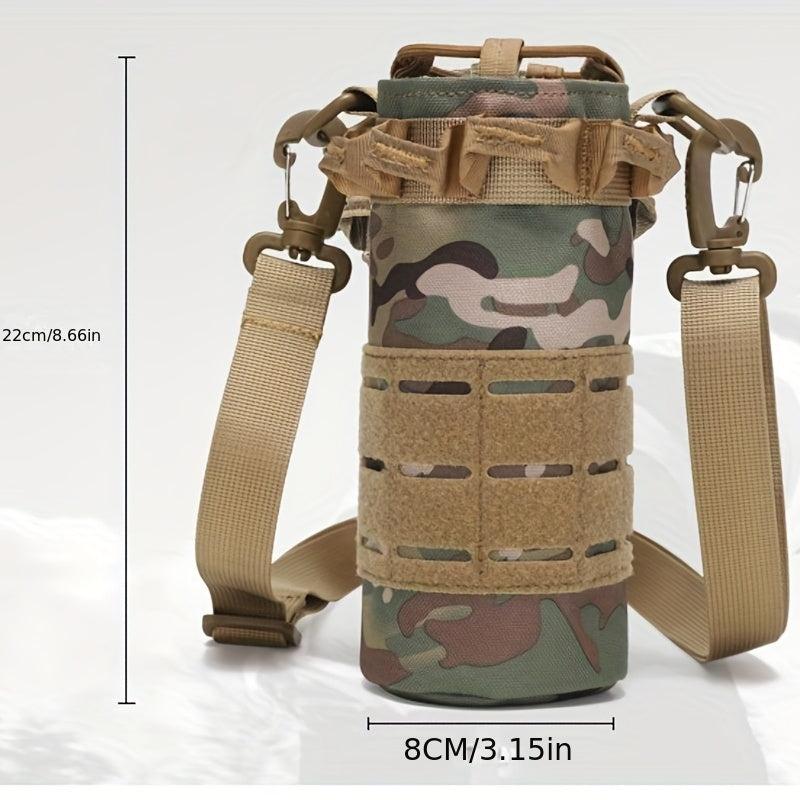Tactical Molle Water Bottle Bag Holder with Shoulder Strap