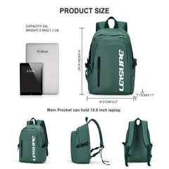 Large Capacity Preppy Backpack for College