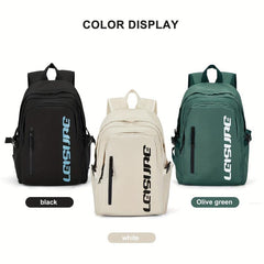 Large Capacity Preppy Backpack for College