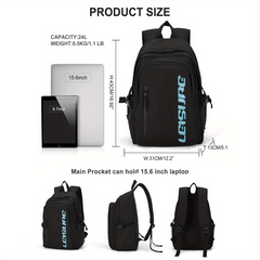 Large Capacity Preppy Backpack for College