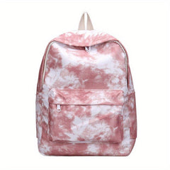 Gradient Tie Dye Backpack Large Capacity Laptop Daypack