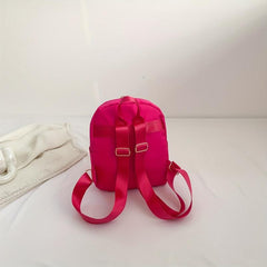 Pink Rivet Decor Backpack Y2K Quilted Rucksack Women's Backpack & Purse
