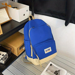 Retro Large Capacity Backpack Casual School Bag Women's Rucksack